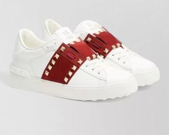 Valentino Garavani leather low-top sneakers
