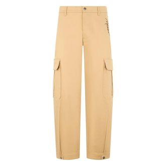 Moschino Hombre, Pantalones, Beige, Talla: M
