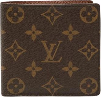 Louis Vuitton Pre-owned Wallets, female, Brown, Size: ONE SIZE Pre-owned Fabric Wallet
