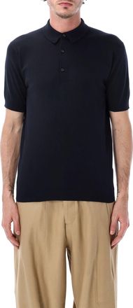 John Smedley T-Shirts und Polos Blau
