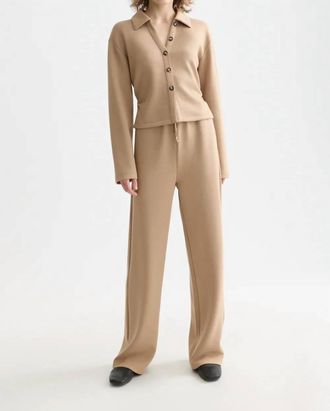 Scotch & Soda Modal Wide-Leg Sweatpant In Amphora
