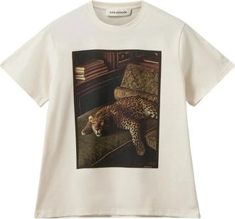 Sofie Schnoor T-shirts - Dames - Tops - Wit - Maat: M