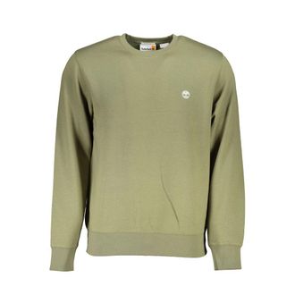 Timberland Mens Crew Neck Sweatshirt Tb0a2g34 - Sage Green Cotton - Size X-Large
