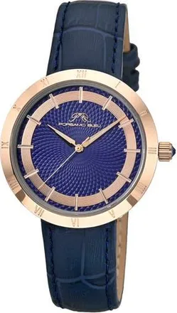Porsamo Bleu Monroe Leather Strap Watch in Blue Rose Tone at Nordstrom Rack