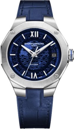 Baume & Mercier Horloge - Heren - Horloges - Blauw - ONE Size - Accessoires