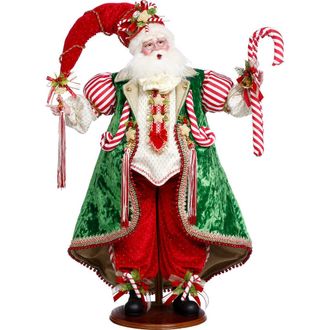 Mark Roberts Candy Cane and Cookie Santa in Red at Nordstrom