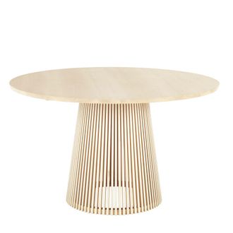 Maisons du monde Mesa de comedor redonda para 6 personas D.130