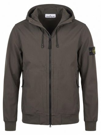 Stone Island Soft Shell-R_E. Dye Biker Jacket