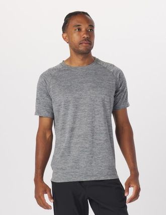 Glyder Motivator Raglan Tee in Black at Nordstrom, Size Xx-Large