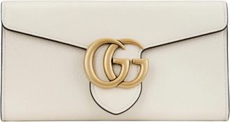 Gucci Wallets & Cardholders - Dames - Portefeuilles - Beige - ONE Size - Leer - Accessoires