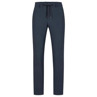 HUGO BOSS Heren, Broeken, Blauw, Maat: 3XL Katoen