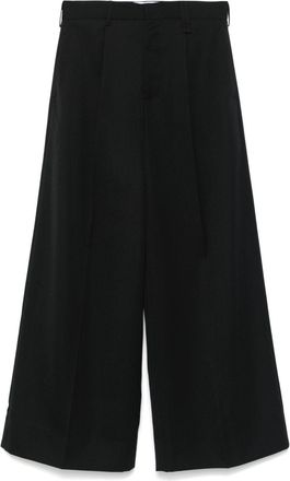 Simone Rocha wide-leg trousers - Black