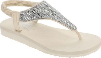Skechers womens Mediation - Glamorous Muse, Off-white, 4 UK