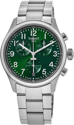 Tissot Chrono L 42mm Green Dial Stainless Steel Mens Watch T116.417.11.092.00