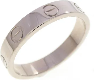 Cartier White Gold (18K) Band Ring (Pre-Owned)