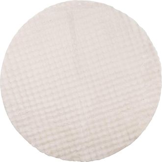 vidaXL Alfombras De &Aacute;rea Redondo Sirolo Beige &Oslash; 120 Cm Poli&eacute;ster Vidaxl