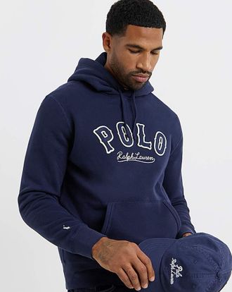 Polo Ralph Lauren Logo Hoodie - Navy