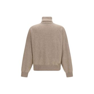 Brunello Cucinelli Cashmere Turtleneck Sweater - Brown