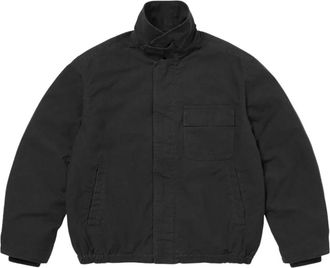 SUPREME x Cordura SS26 Twill Utility Jacket Black SUP-SS26-182-BLK