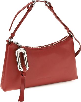 Marc Jacobs Womens Mini Scene Leather Shoulder Bag Crimson Calf Bos Taurus