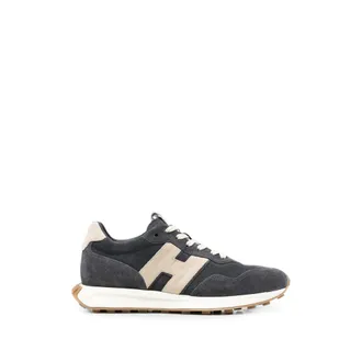 Hogan Logo-patch Panelled Sneakers