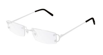 Cartier C Decor Demo Rectangular Unisex Eyeglasses CT0092O 002 53
