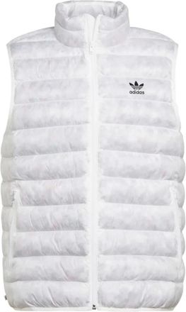 adidas Heren, Jassen, Wit, Maat: 2XL Leer