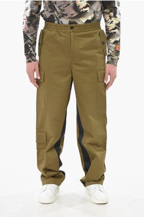 Wales Bonner Cotton Cargo Pants ROAM with Elastic Waist and Drawstring size 48