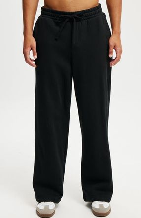 Cotton On Mens Super Baggy Track Pant in Black at Nordstrom, Size Medium