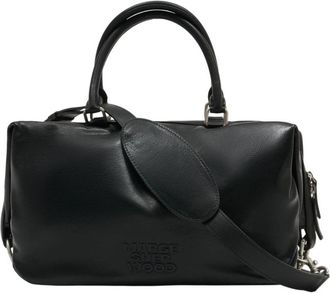 Marge Sherwood Dumpling Shoulder Bag - Dames - Handtassen - Zwart - ONE Size - Leer - Tassen