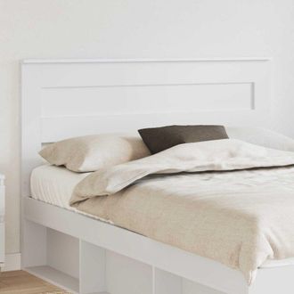 vidaXL vidaXL Testiera Bianco 140 cm Legno multistrato