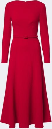 Roland Mouret Wool cr&ecirc;pe cocktail dress