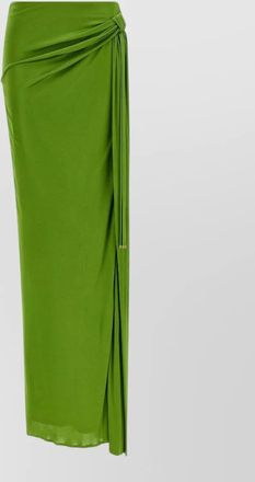 Elisabetta Franchi asymmetric draped skirt