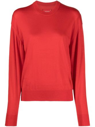 Zadig&Voltaire Maglione Emma con dettaglio cut-out - Rosso