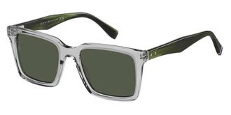 Tommy Hilfiger Green Square Mens Sunglasses TH 2067/S 0KB7/QT 53