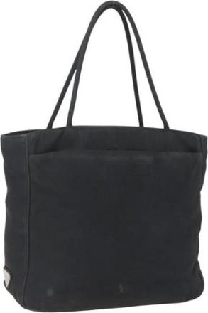 Prada Pre-owned Tote Bags, female, Black, Size: ONE SIZE Pre-owned Vintage Tote Bag