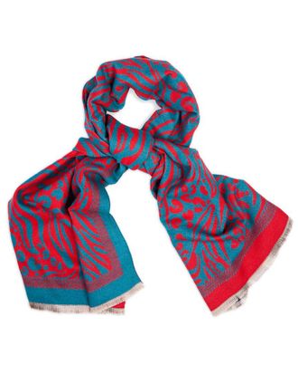 Saachi Saachi Animal Print Reversible Scarf
