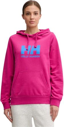 Helly Hansen Dames, Sweatshirts & Hoodies, Roze, Maat: XS Katoen
