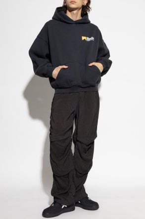 Rhude Sweatshirt With Logo, Mens, Black