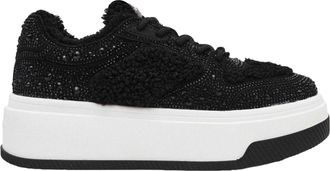 Steve Madden Dames Dynamo RF Sneakers (Zwart)