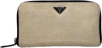 Prada Pre-owned Wallets, female, Multicolor, Size: ONE SIZE Pre-owned Leather Wallet