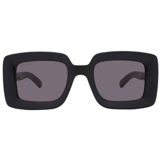 Gucci Grey Square Ladies Sunglasses GG1718S 001 51