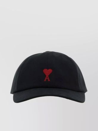 Ami cotton logo-embroidered baseball cap