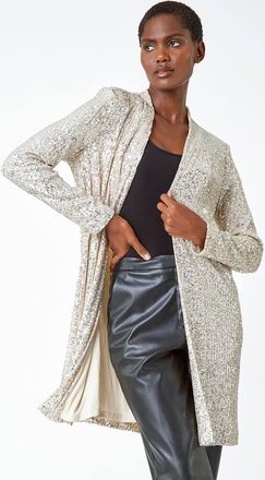 Roman Longline Sequin Stretch Jacket