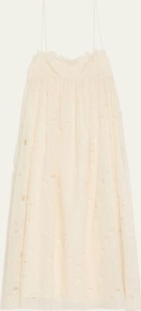Ulla Johnson Marina Empire Cotton Cami Midi Dress