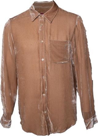 Sies Marjan Sander velvet corduroy shirt