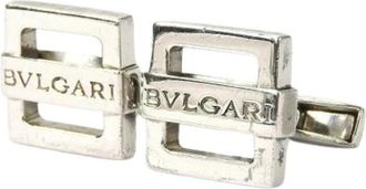 Bulgari Pre-owned Vintage Stud/Button - Heren - Vintage Accessoires - Grijs - ONE Size - Vintage