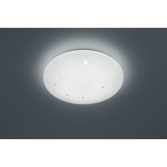 Trio Leuchten Trio Lighting - Plaf&oacute;n Moderno Ip44 Led Regulable Achat &Oslash;50 Cm Blanco