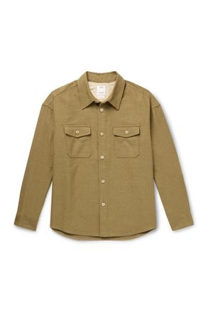 Visvim Wool and Linen-Blend Overshirt