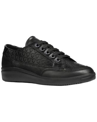 Geox D Tahina Leather Sneaker